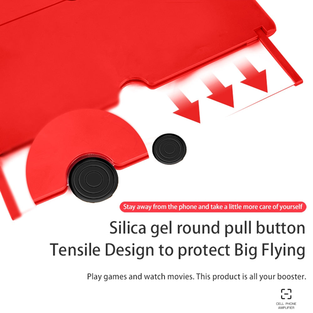 3D HD Phone Screen Magnifier – Eye Protection Display (Pack of 2)