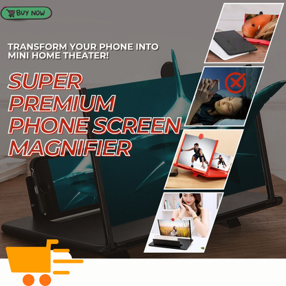 3D HD Phone Screen Magnifier – Eye Protection Display (Pack of 2)